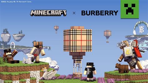 burberry capsule collection|burberry x minecraft capsule.